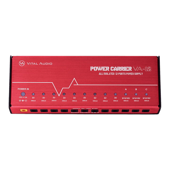 楽天市場】VITAL AUDIO POWER CARRIER VA-12 パワーサプライ 