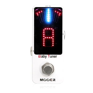 MOOER Baby Tuner xr[`[i[ M^[`[i[ RpNgGtFN^[ GtFNg{[h [A[