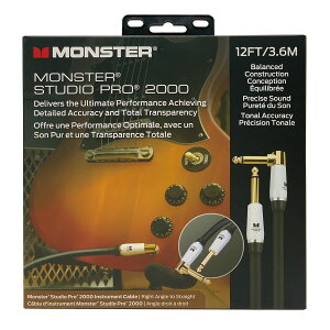 MONSTER CABLE STUDIO PRO 2000 INST SL 3.6m �����X�^�[�P�[�u��