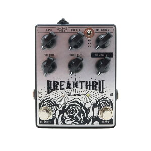 Thermion Pedals Breakthru デュアルチャンネル プリアンプ/オーバードライブ