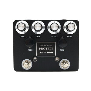 Browne Amplification PROTEIN DUAL OVERDRIVE V3 Black �I�[�o�[�h���C�u �c�݃G�t�F�N�^�[ �R���p�N�g�G�t�F�N�^�[ �u���E���A���v