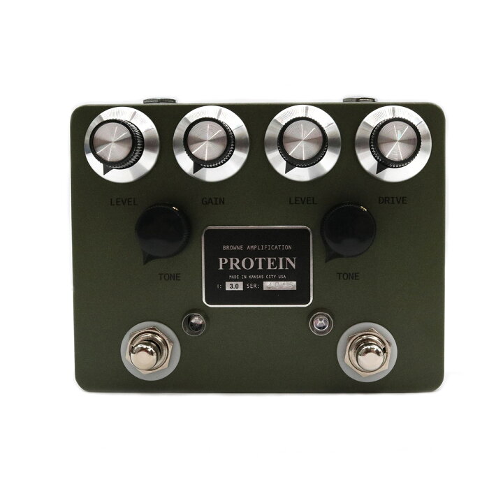 楽天市場】Browne Amplification PROTEIN DUAL OVERDRIVE V3 Green 