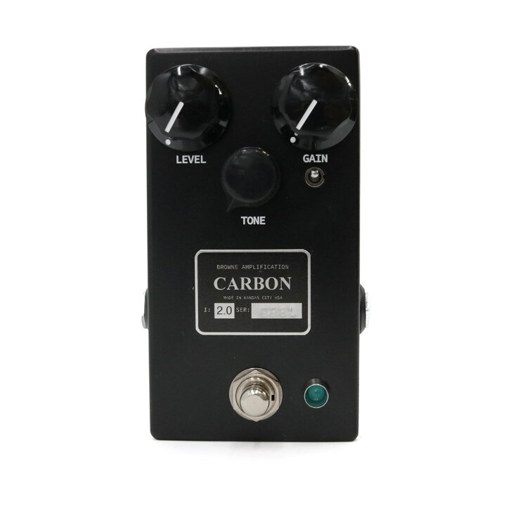 楽天市場】Browne Amplification Carbon V2 Pedal Black オーバー 