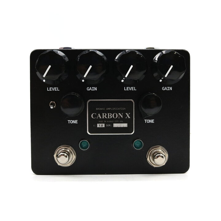 楽天市場】Browne Amplification Carbon X Pedal デュアルオーバー  