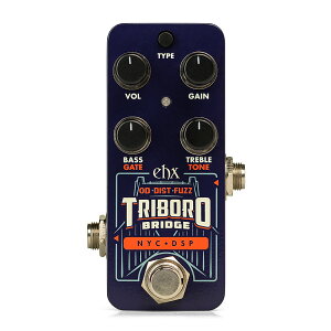 yzElectro-Harmonix PICO TRIBORO BRIDGE OVERDRIVE, DISTORTION & FUZZ Gn