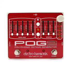 Electro-Harmonix POG2 オクターバー アッパーオクターブ コンパクトエフェクター エレハモ