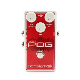 Electro-Harmonix Nano POG オクターバー アッパーオクターブ コンパクトエフェクター エレハモ
