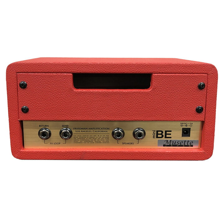 楽天市場】【送料無料】Friedman BE-MINI HEAD RED ミニ アンプヘッド 