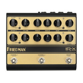 【特典付き】FRIEDMAN IR-X DUAL TUBE PREAMP チューブプリアンプペダル「DYNAX IR 限定特典 付属」