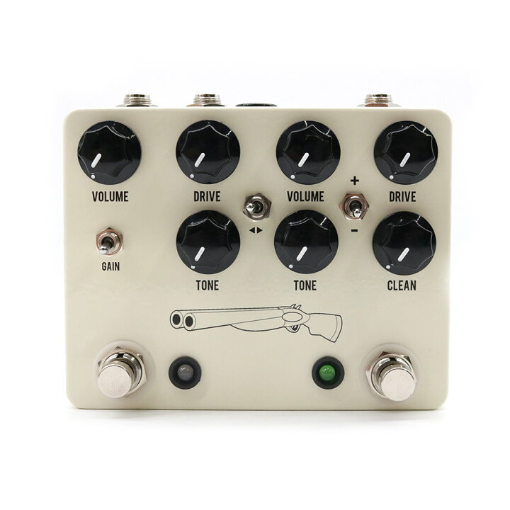 楽天市場】JHS Pedals Double Barrel V4 オーバードライブ 歪みペダル 