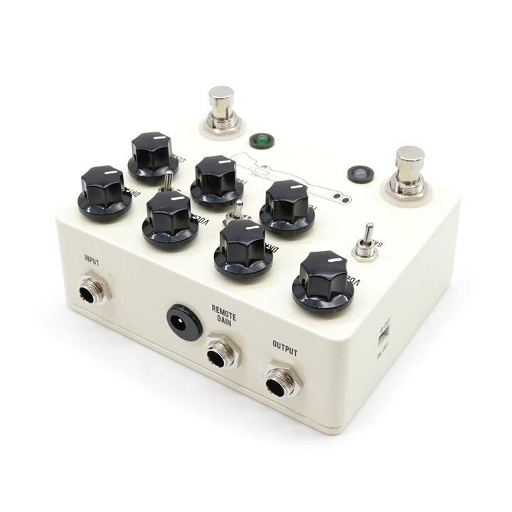 楽天市場】JHS Pedals Double Barrel V4 オーバードライブ 歪みペダル 