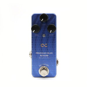 One Control PRUSSIAN BLUE REVERB リバーブ 空間系 コンパクトエフェクター ワンコントロール