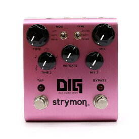 【送料無料】strymon DIG ディレイ 空間系 コンパクトエフェクター ストライモン