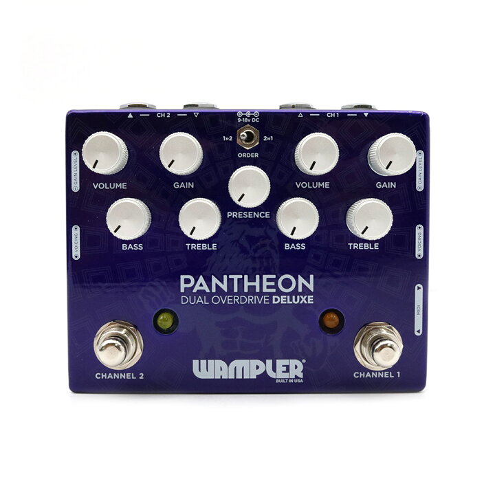 楽天市場】【送料無料】Wampler Pedals Pantheon Deluxe Dual 