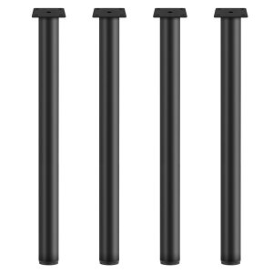 【10月24日20時〜ポイント5倍&最大2000円クーポン 】テーブル脚 高さ65cm 高さ70cm 4本セット テーブルキッツ脚 テーブル足 鉄脚 黒 おしゃれ 脚のみ