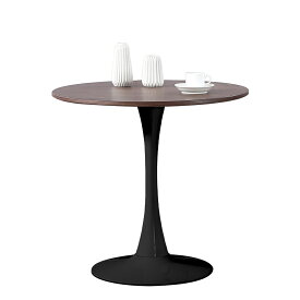 丸テーブル ダイニングテーブル 円 1本脚 北欧風 カフェテーブル 円 丸 テーブル 円形テーブル 直径80cm ホワイト 一人暮らし 丸テーブル 白 食卓 ラウンドテーブル おしゃれ
