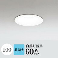 ダウンライト 開口100φ 昼白色(5000K) 白熱灯60W相当 白色コーン ホワイト ※工事必要 SB型(高気密 断熱…