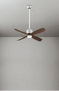 シーリングファン 軽量 ファン本体 DCモーター 静か 省エネ 簡易結線型 指定の角度まで傾斜対応 60cm延長パイプセット リモコン付属