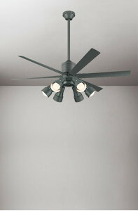 シーリングファン 〜8畳用 DCモーター 静か 省エネ 簡易結線型 指定の角度まで傾斜対応 電球色・昼白色切替 電球交換可 60cm延長パイプセット 調光可 リモコン付属