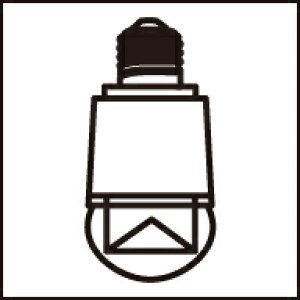 【オーデリック】 『NO292KL(LDA4L-E17/C/D-R90)』LED 口金E17 小形電球型 電球色(2700K) 調光可(別売調光器対応) ※NO252K1の後継品