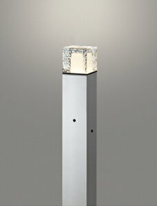 ガーデンライト 庭 コード付属なし 地上高700 洋風 明暗センサー付き 電球色(2700K) 電球交換可