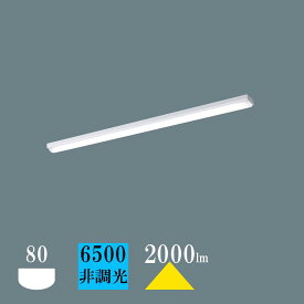 法人限定販売 ベースライト Panasonic トラフ型 40W型 昼光色6500K 2000lm 非調光 XFX410NED LE9