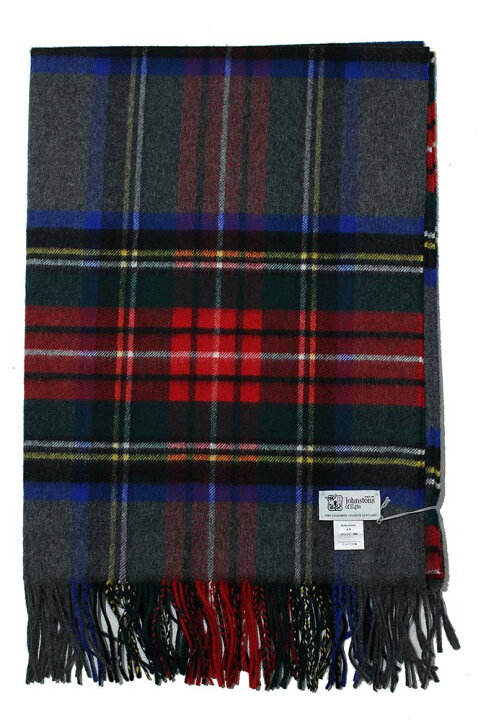 楽天市場】【正規取扱店】Johnstons 大判カシミアストール グレー 