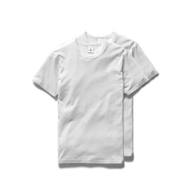 【正規取扱店】REIGNING CHAMP 2-PACK T-SHIRT RC-1029 WHITE (レイニングチャンプ)