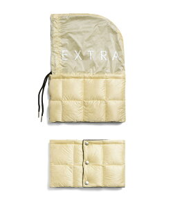 yK戵XzTAION EXTRA ^CI NECK WARMER{HOOD SET lbNEH[}[t[hZbg LEMON