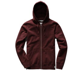 【正規取扱店】REIGNING CHAMP FULL ZIP HOODIE フルジップパーカー RC-3205 MIDWEIGHT TERRY CRIMSON(レイニングチャンプ)