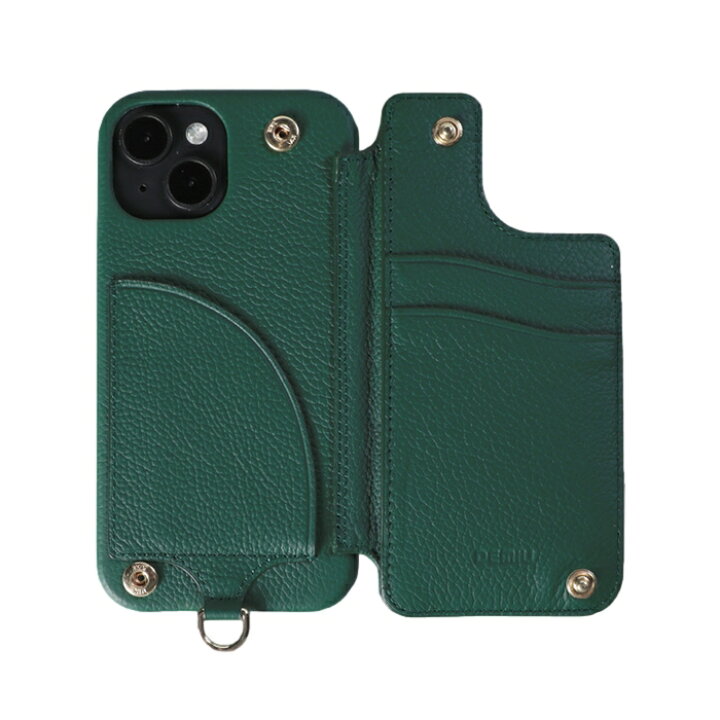 楽天市場】【正規取扱店】DEMIU BALLON iPhone15Pro GREEN 携帯ケース 
