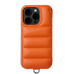 yK戵XzDEMIU BALLON iPhone15Pro ORANGE gуP[Xif~Ej