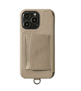 yK戵XzDEMIU POCHE iPhone14Pro CHARCOAL gуP[X (f~E)