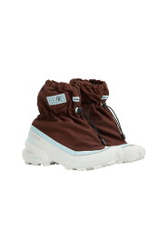 【正規取扱店】MM6 Salomon Cross ミッドスニーカー ボルドー(エムエムシックス)