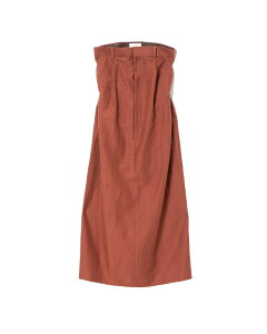 �y���K�戵�X�zbeautiful people linen cotton satin strapless dress brick (�r���[�e�B�t���s�[�v��)
