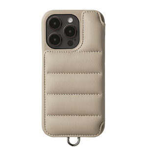 yK戵XzDEMIU BALLON iPhone15Pro GREIGE gуP[Xif~Ej