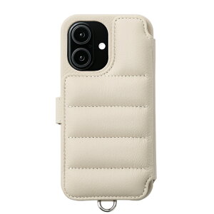 yK戵XzDEMIU BALLON Deux iPhone16 BEIGE gуP[Xif~Ej