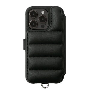 yK戵XzDEMIU BALLON Deux iPhone16Pro BLACK gуP[Xif~Ej