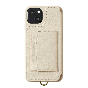 yK戵XzDEMIU POCHE iPhone15 BEIGE gуP[X(f~E)