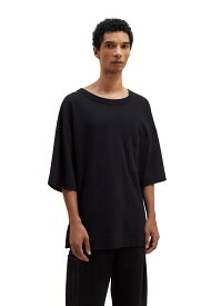 【正規取扱店】LEMAIRE BOXY T-SHIRT BLACK (ルメール)