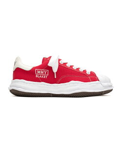 �y���K�戵�X�zMaison MIHARA YASUHIRO �X�j�[�J�[ BLAKEY OG Sole Canvas Low-top Sneaker RED(���]�� �~�n�����X�q��)