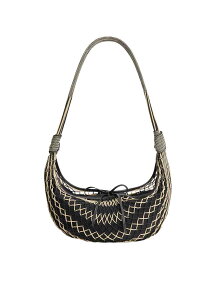 �y���K�戵�X�zLEMAIRE CROISSANT FILT BAG CHEVRON LIGHT BEIGE/BLACK(�����[��)