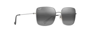 yK戵XzMaui Jim TOX LIPINE MJ0590S 001 Shiny Silver ΌY(}ECW)