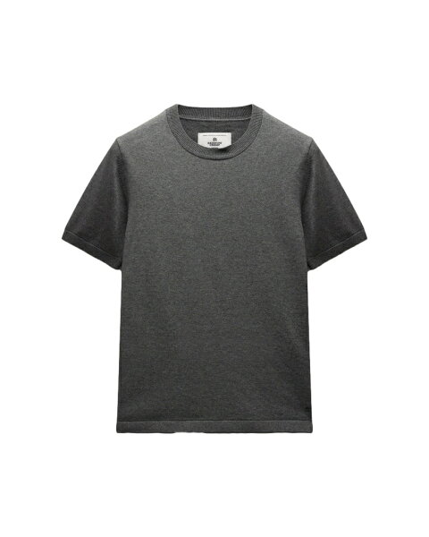 【正規取扱店】REIGNING CHAMP STANDARD COTTON CASHMERE RIVIERA T-SHIRT RC-6070 HEATHER CARBON(レイニングチャンプ)