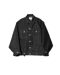 �y���K�戵�X�zbeautiful people double-end selvedge denim blouson black �r���[�e�B�t���s�[�v��
