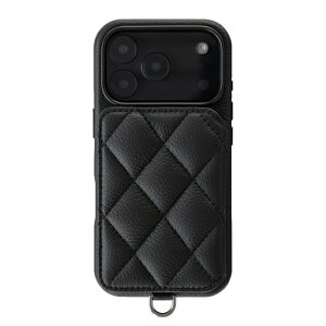 �y���K�戵�X�zDEMIU GRACE �O���C�X iPhone18Pro �u���b�N �g�уP�[�X�i�f�~���E�j