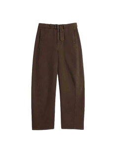 �y���K�戵�X�zLEMAIRE TWISTED BELTED PANTS CACAO (�����[��)