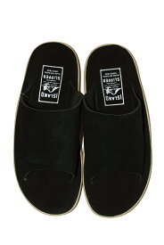 【正規取扱店】ISLAND SLIPPER PTS705 シャワーサンダル スエード×スエード BLACK (アイランドスリッパ)