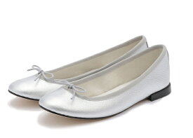 【正規取扱店】repetto Ballerina Cendrillon Metallic Silver (レペット) (サンドリオン レペット)