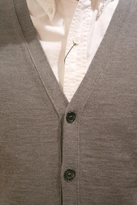楽天市場】【正規取扱店】ROBERTO COLLINA カーディガン M GREY(グレー 
